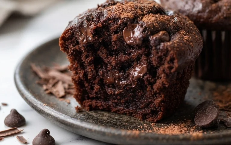 Double Chocolate Muffins