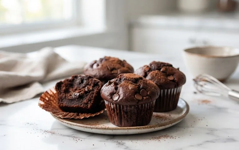 Double Chocolate Muffins