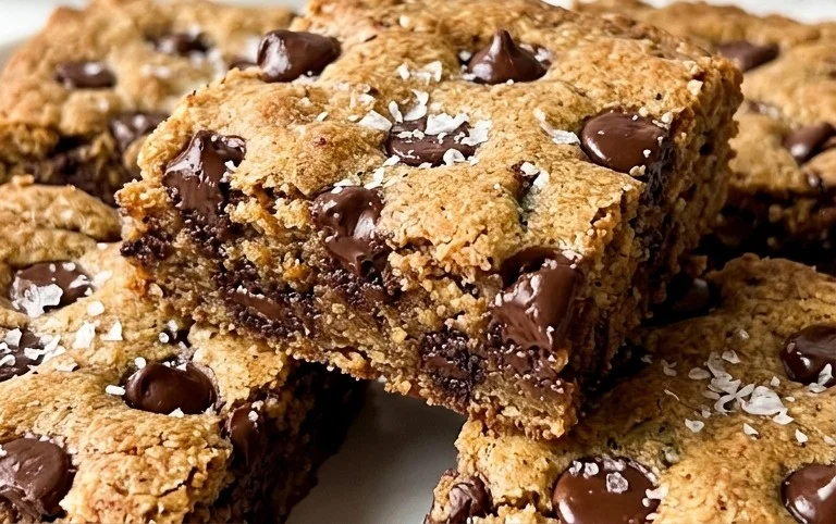 Chocolate Chip Zucchini Cookie Bars
