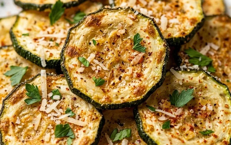Crispy Baked Zucchini Chips