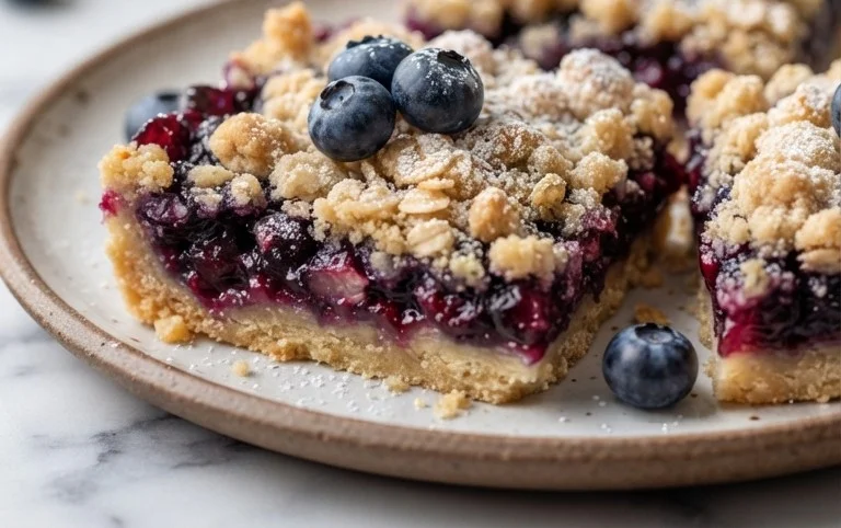 Easy Blueberry Pie Bars