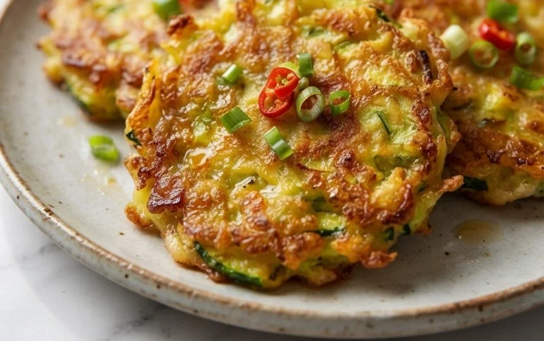 Quick & Easy Korean Zucchini Fritters (Hobak Jeon)