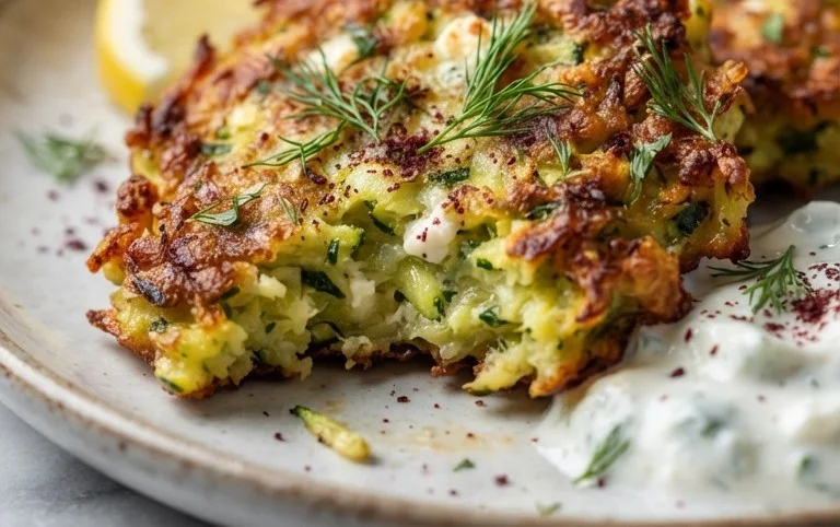 Kolokithokeftedes (Greek Zucchini Fritters)
